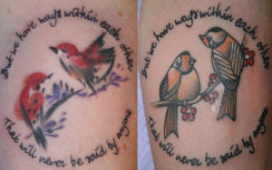 Sarah Peacock Tattoo